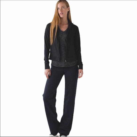 lululemon athletica Pants - 🍋lululemon cozy yoga pant w/tie ankles❤️like new!